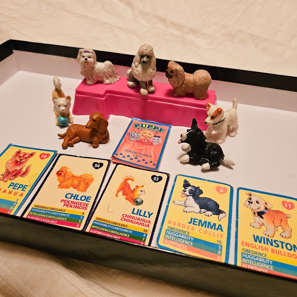 Puppy In My Pocket Collectable Figurines